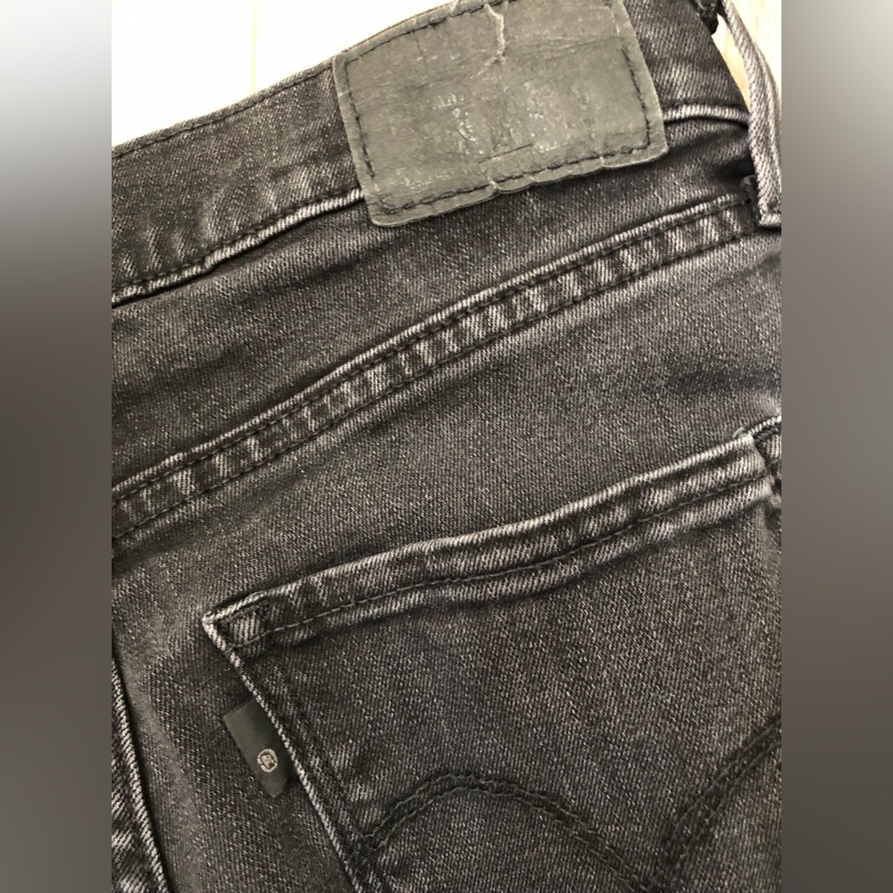 Levi’s 311 shaping skinny jeans denim pants stone washed black 27 - Picture 6 of 11